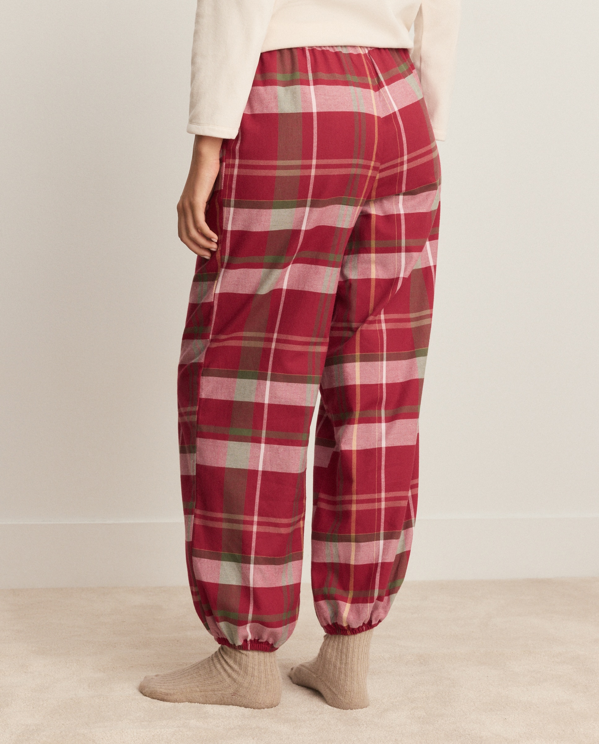 Imagen 3 de Pantalón de pijama estampado de mujer - Énfasis - Rojo Rojo