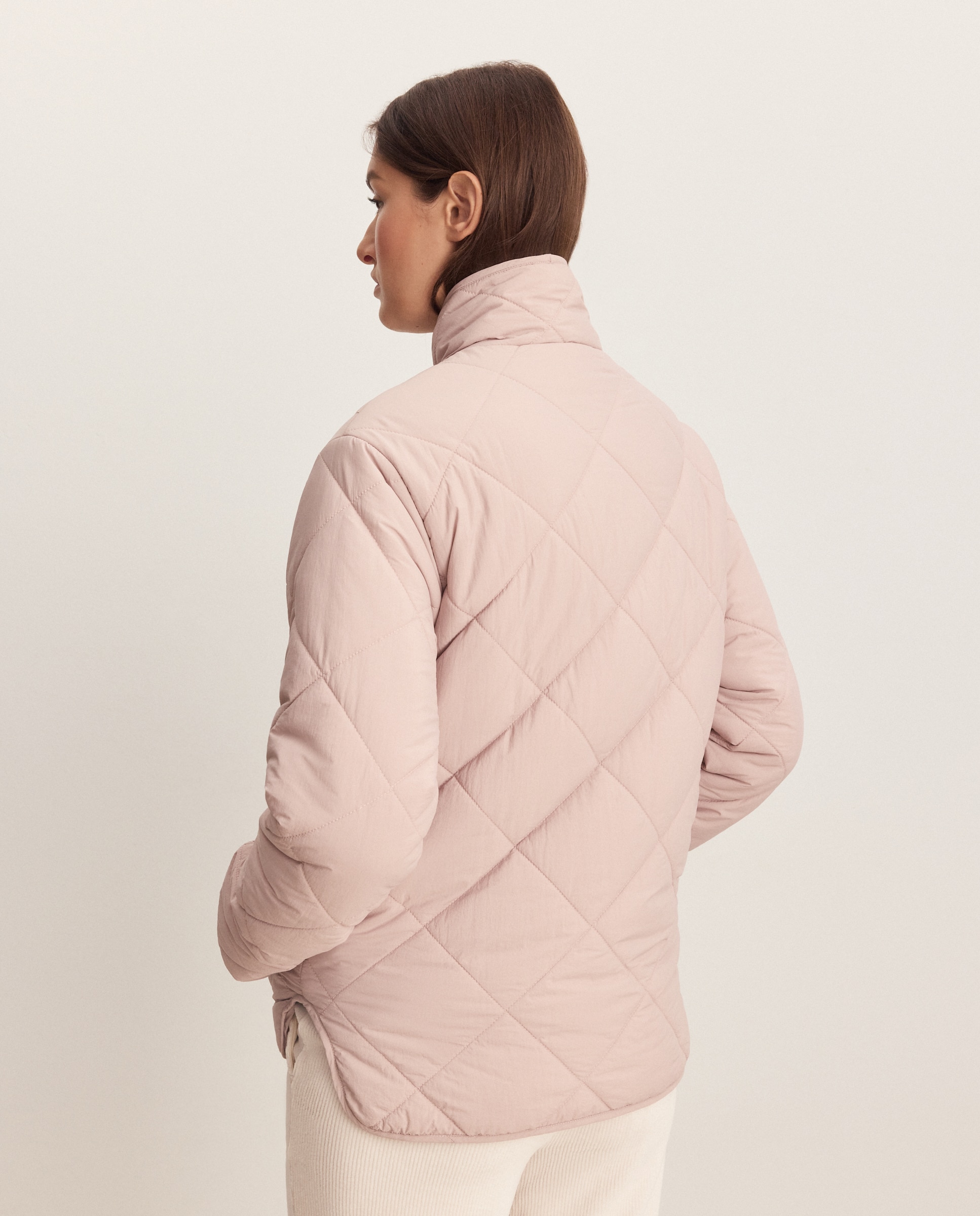 Chaqueta de mujer acolchada - Énfasis - 220 Rosa palo 220 Rosa palo-3