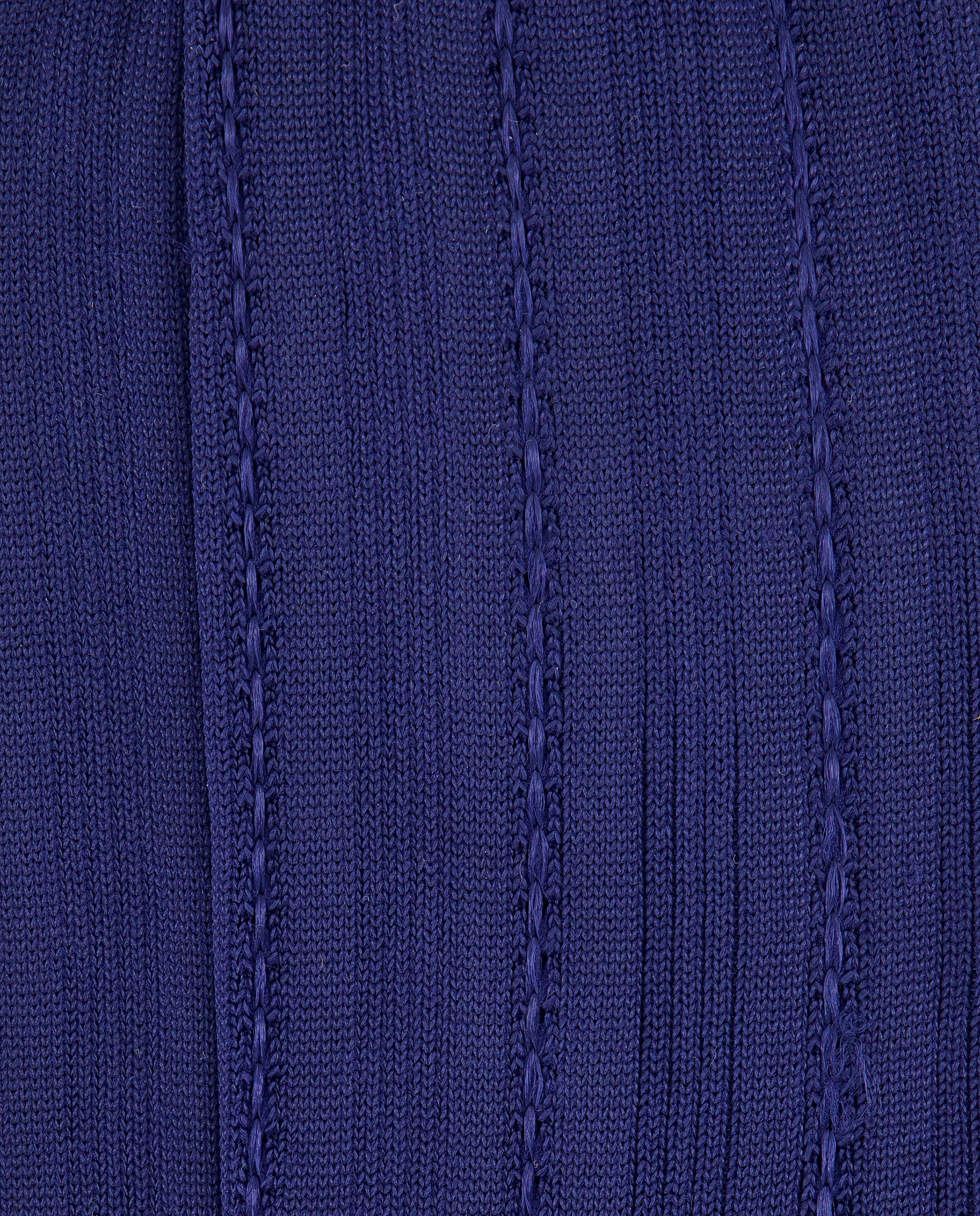 Meias Médias em Viscose Caneladas 440 Azulão-2