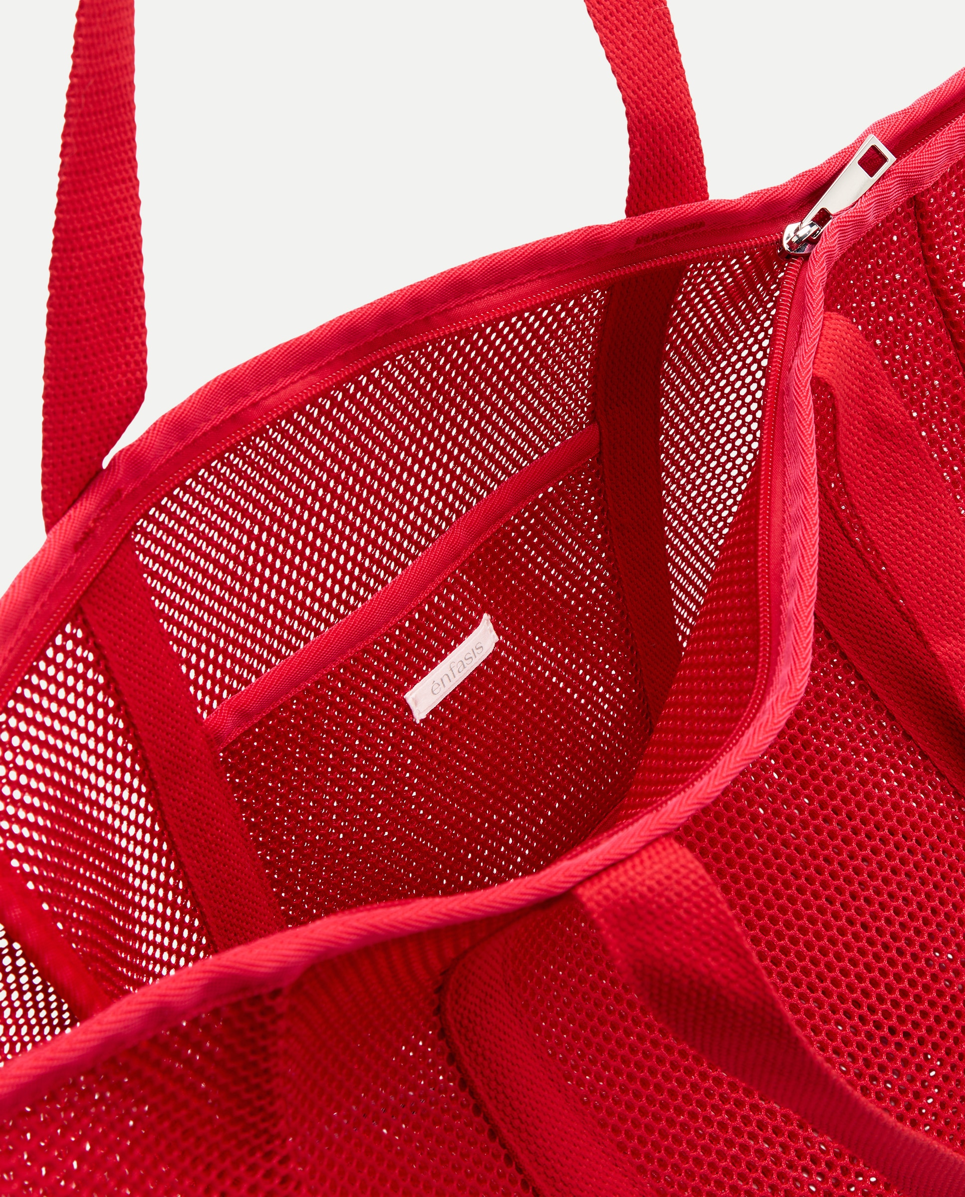 Mala com Conta de Laço e Morango 600 Vermelho-4