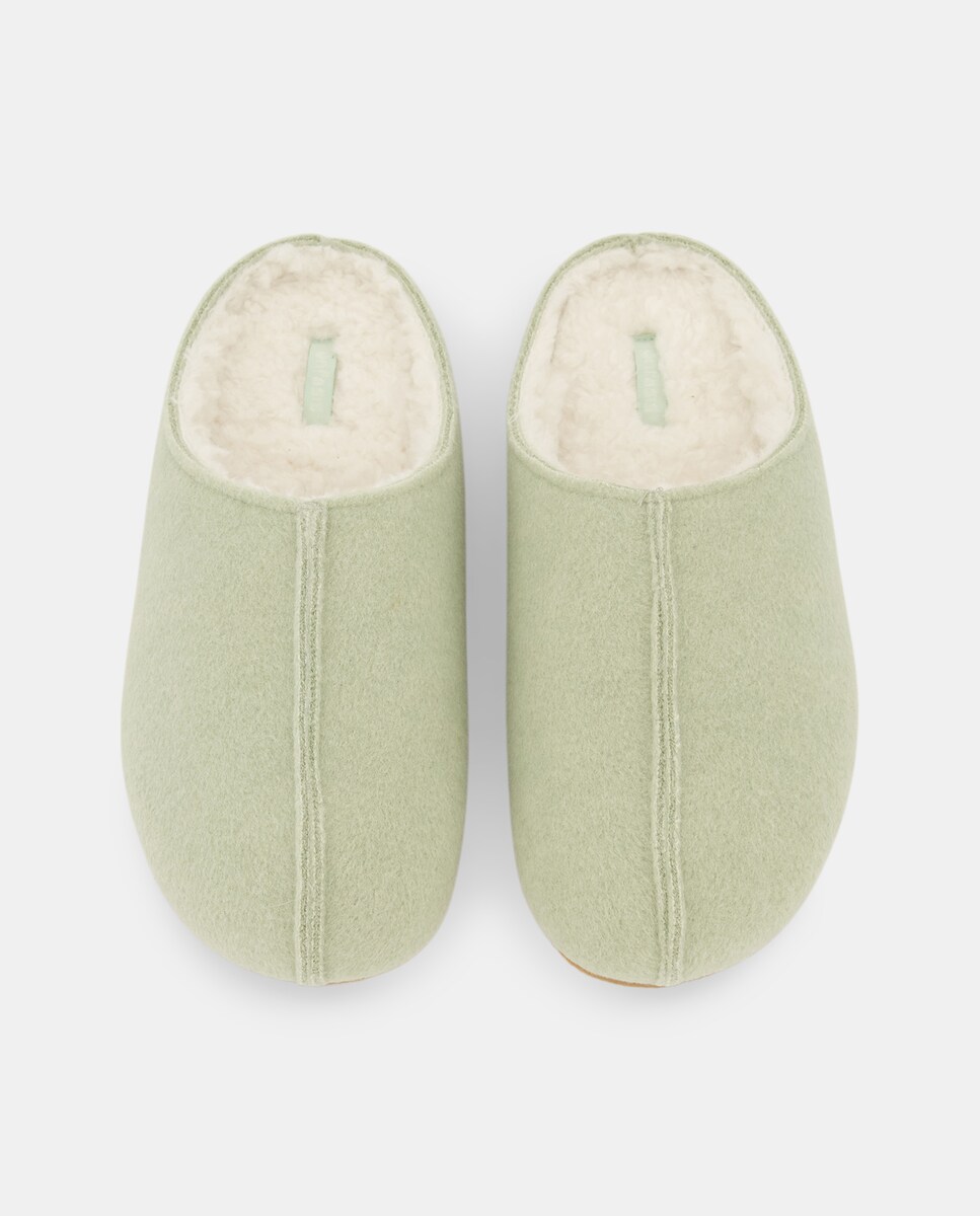 Pantufas Verde Sálvia-4