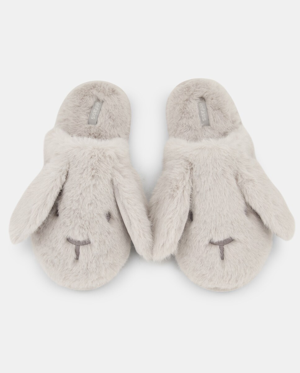 Pantufas Cinzento-claro-4
