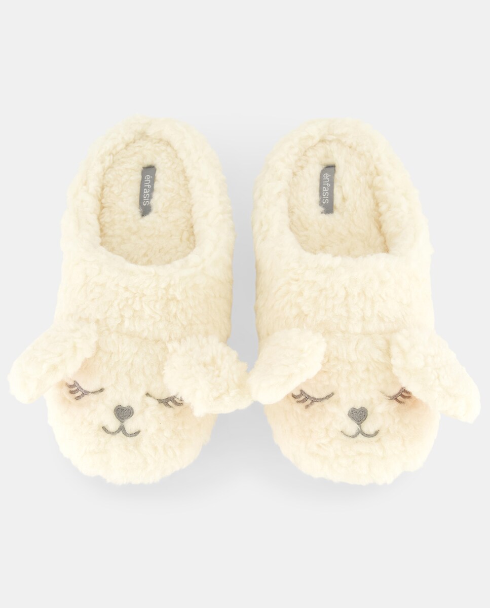 Pantufas Branco-marfim-4