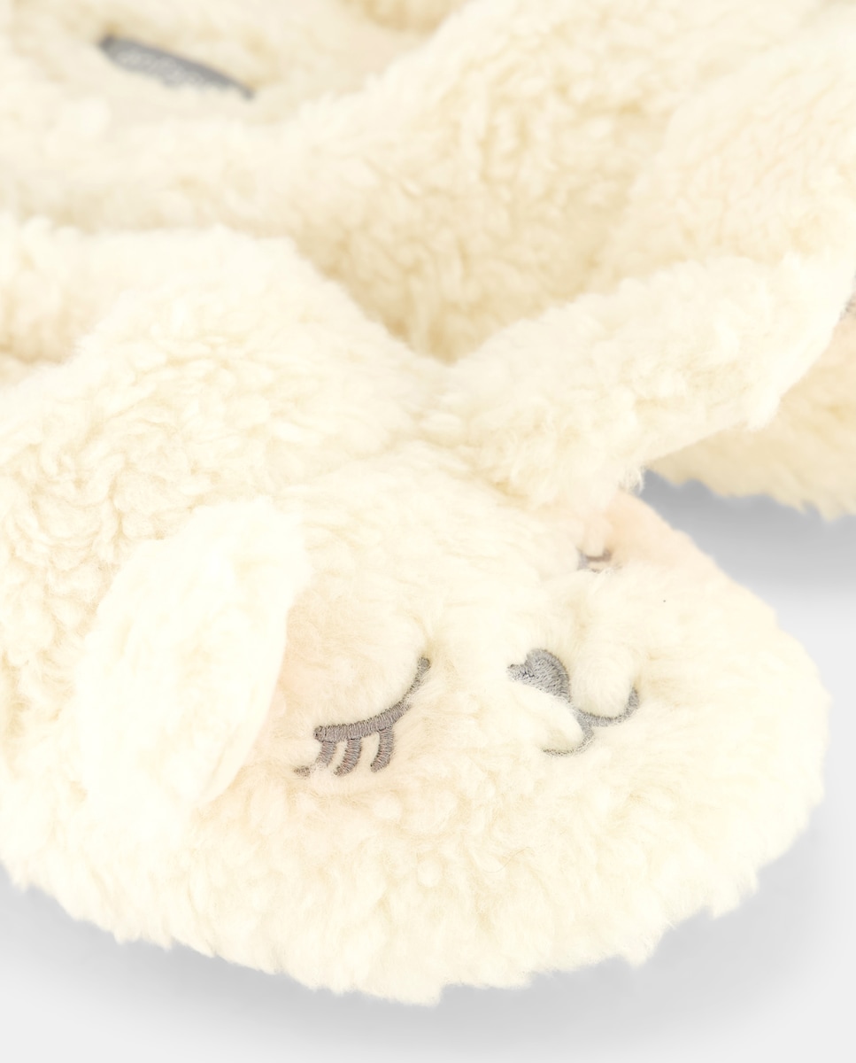 Pantufas Branco-marfim-5