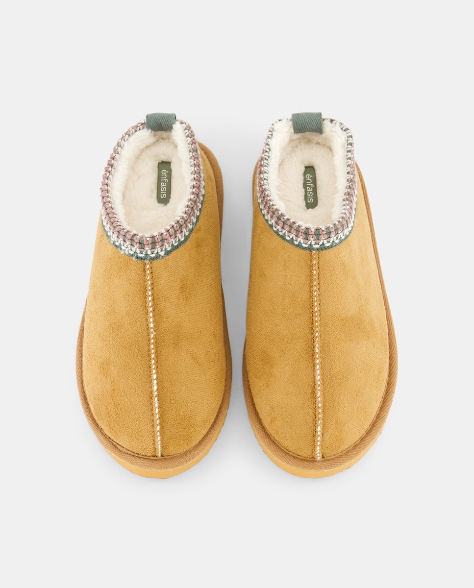 Pantufas 730 Camel-4