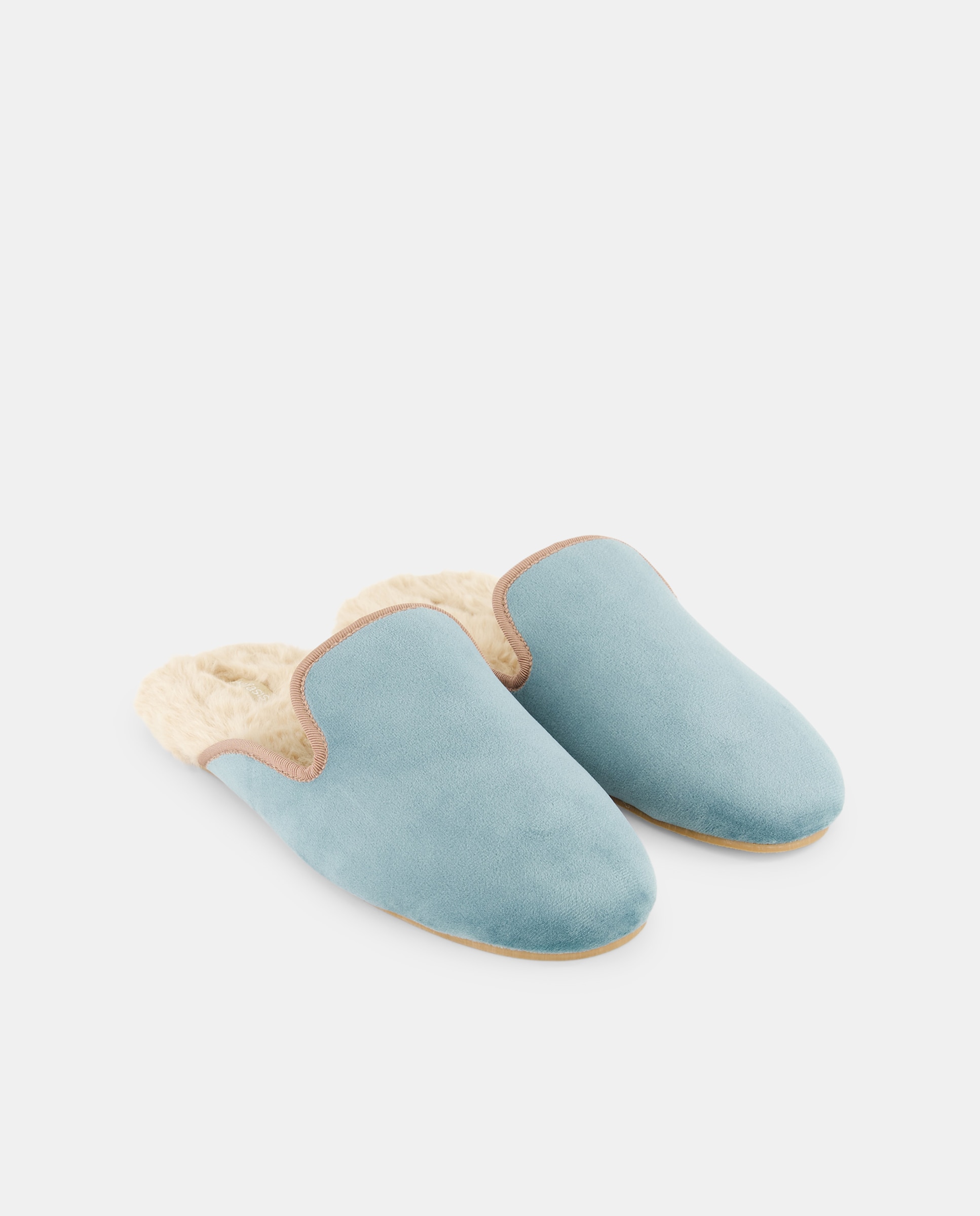 Pantufas Verde Sálvia-2