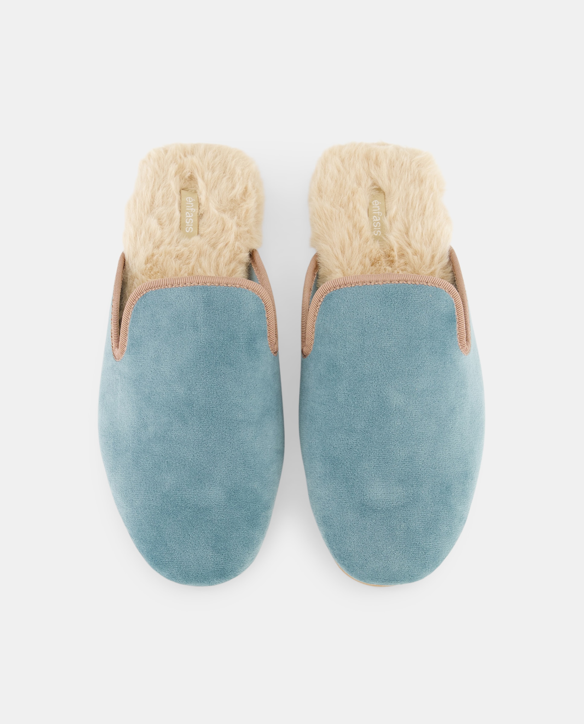 Pantufas Verde Sálvia-4