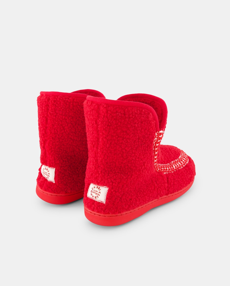 Pantufas 600 Vermelho-3
