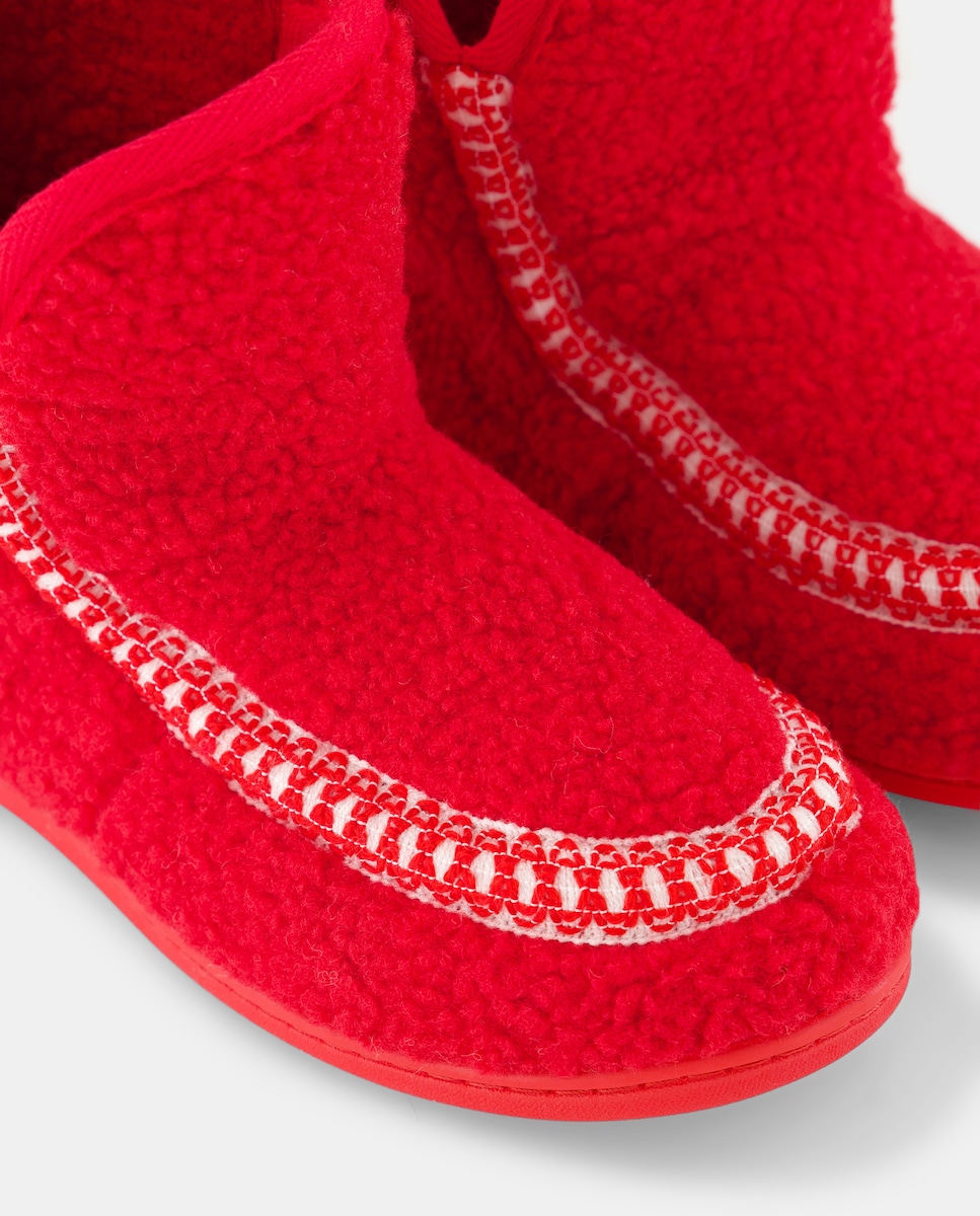 Pantufas 600 Vermelho-5