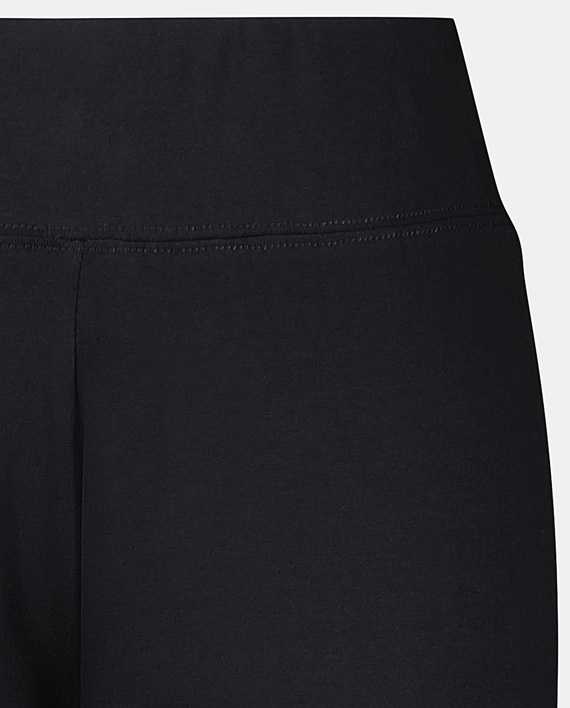 Legging de mujer básico liso Negro-2