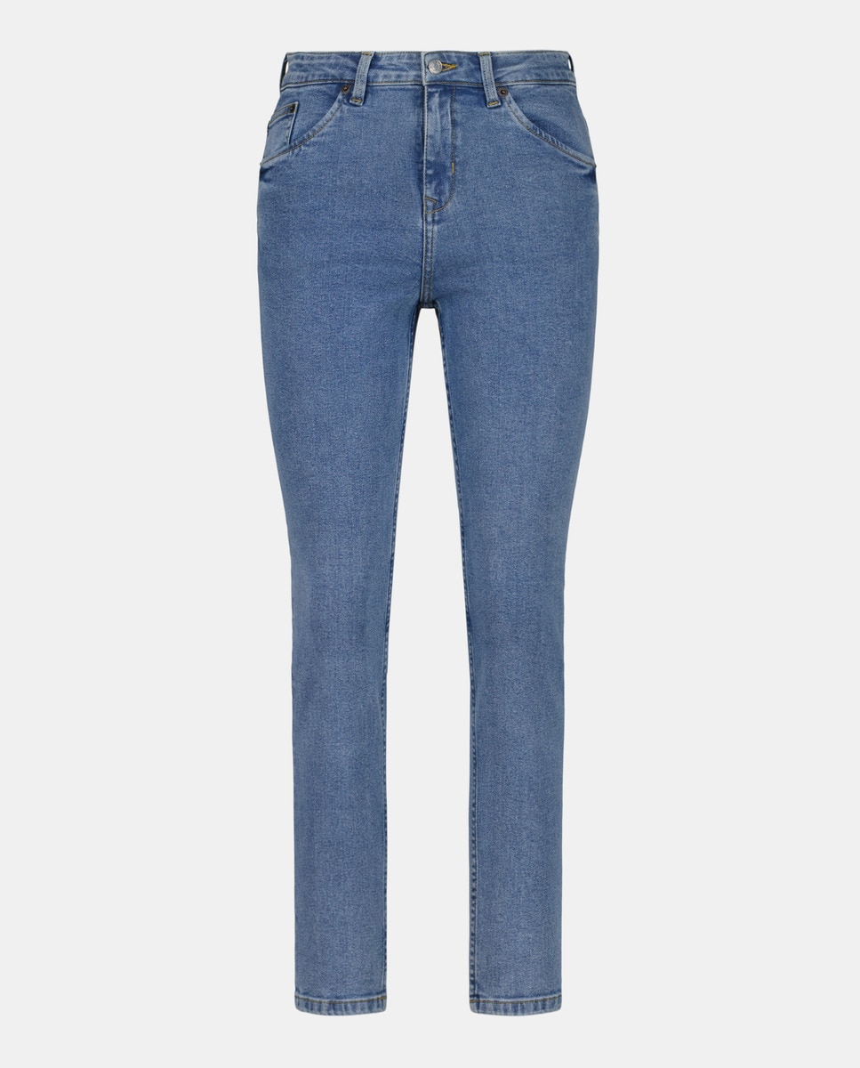Pantalón mujer denim skinny Azul-4
