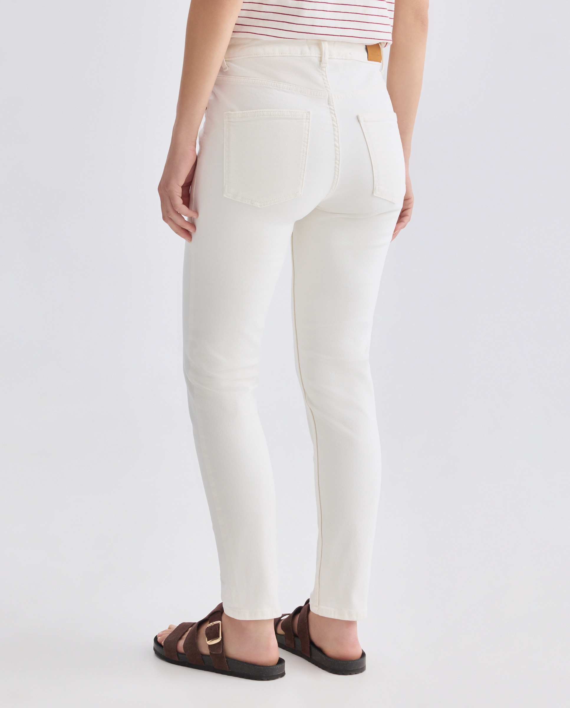 Pantalón de mujer denim skinny 120 Crudo-3