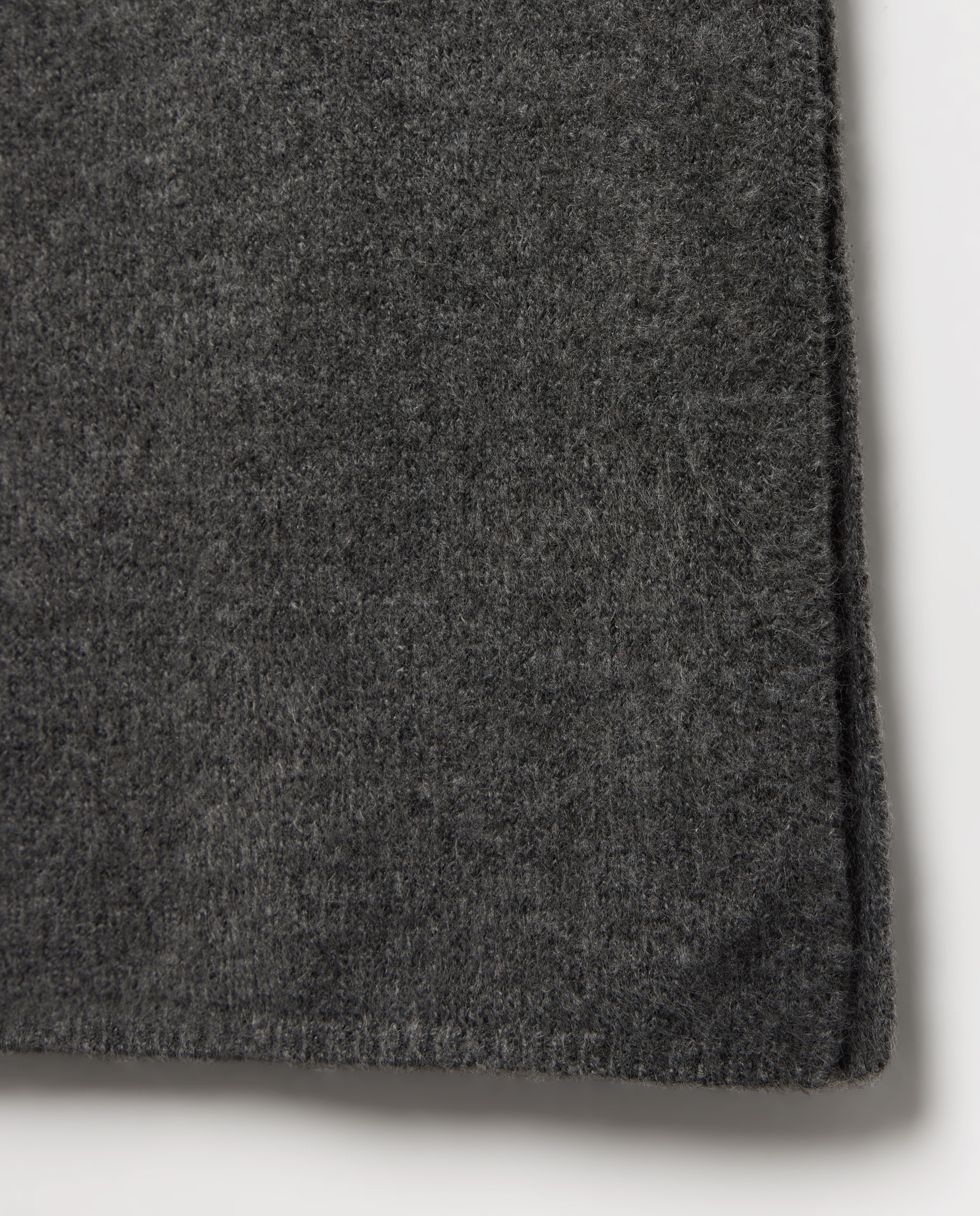 Falda de punto de mujer midi 820 Gris medio-5