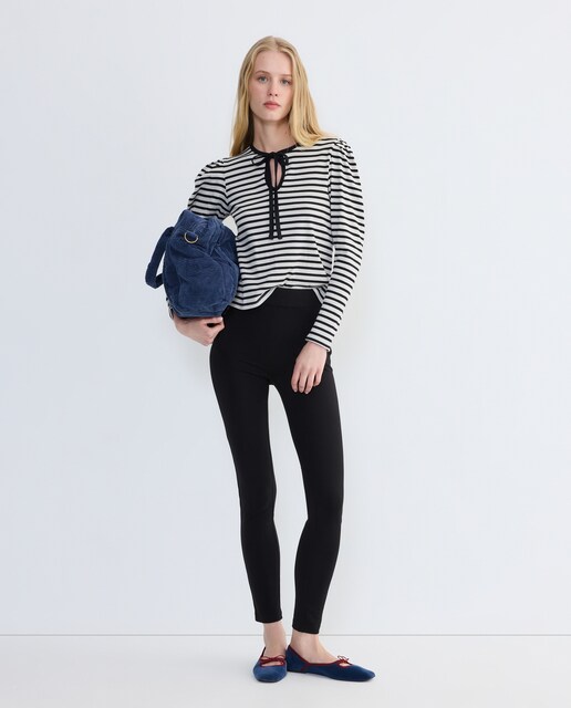 Imagen 0 de legging mujer básico con cremallera