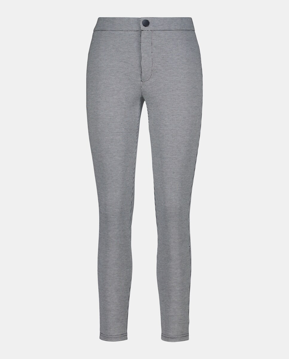 legging mujer básico con botón Negro-4