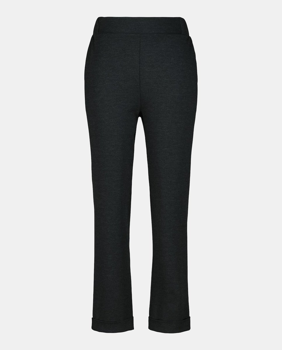 Jogger mujer liso 820 Gris medio-4