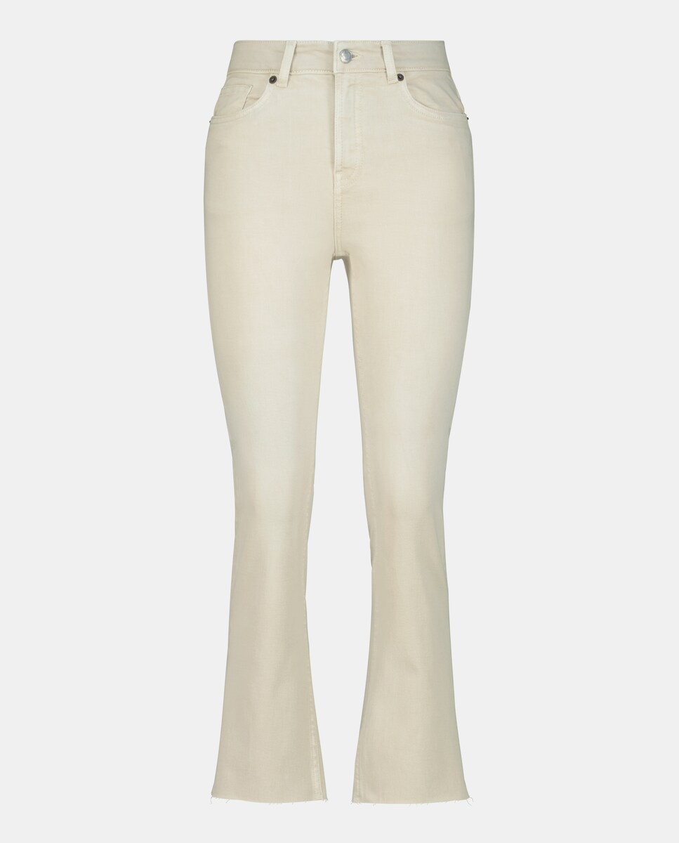 Pantalón cropped flare sarga de mujer · Unit · El Corte Inglés