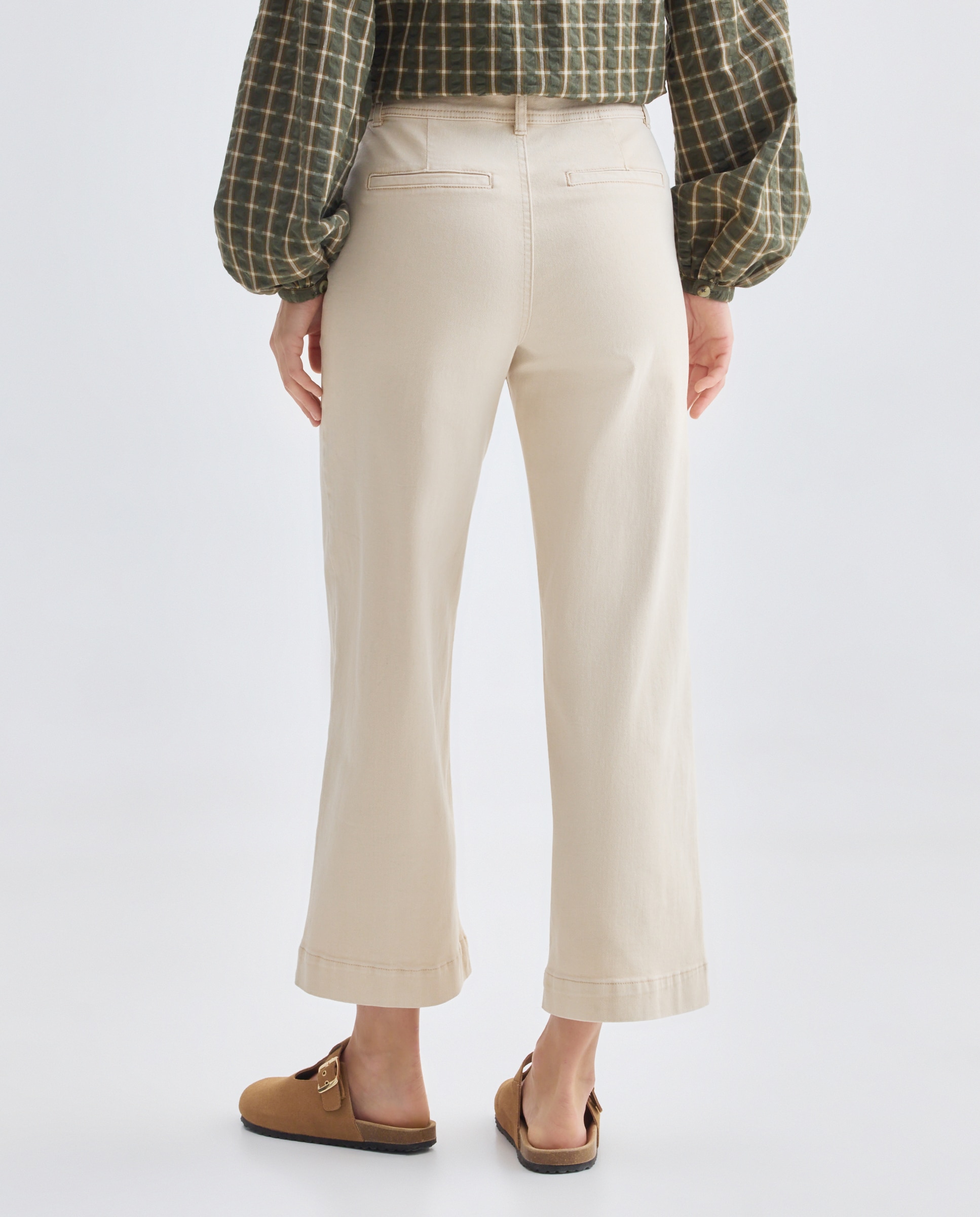 Pantalón de mujer culotte 120 Crudo-3