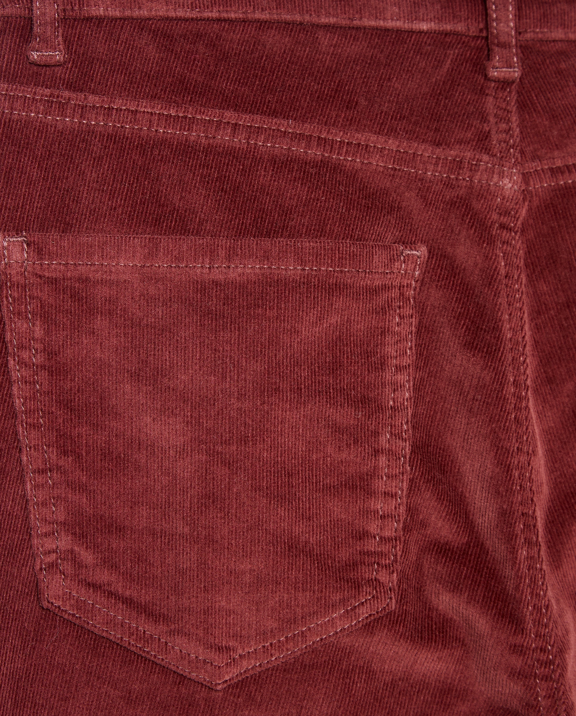 Pantalón de mujer de pana skinny Carmín-5