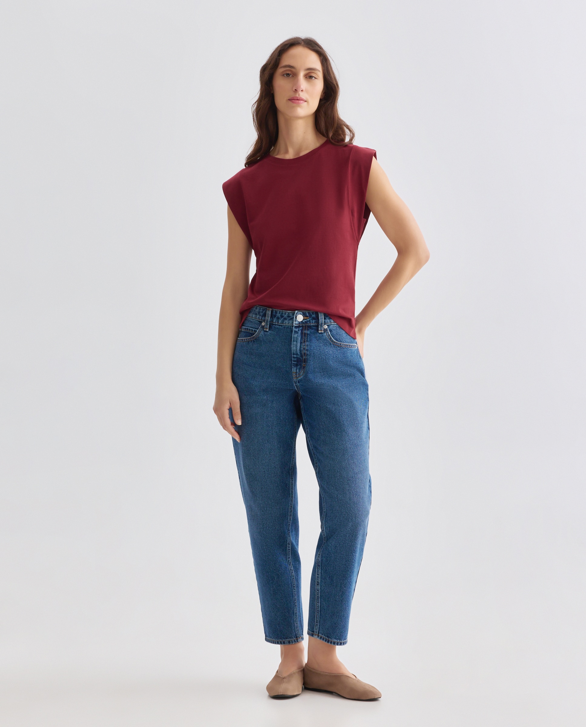 Imagen 0 de Pantalón de mujer denim mom