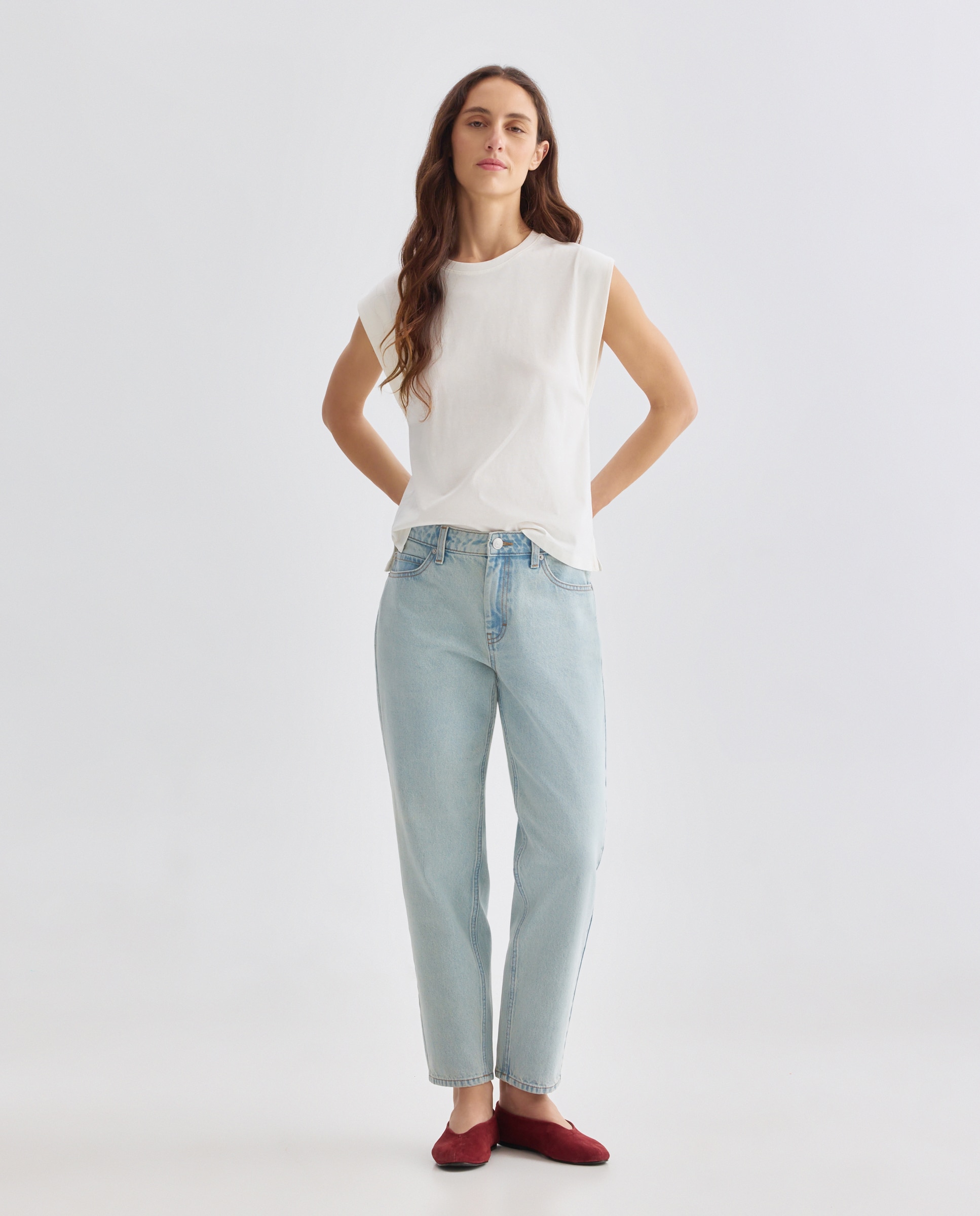 Imagen 0 de Pantalón de mujer denim mom