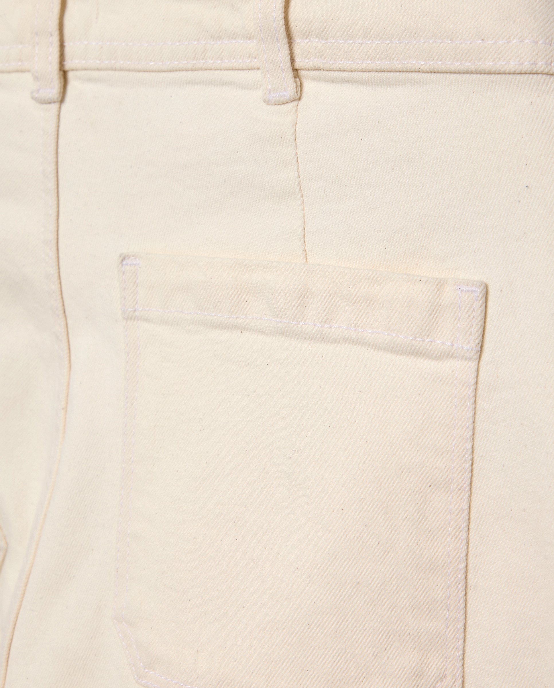 Pantalón de mujer denim culotte 120 Crudo-5
