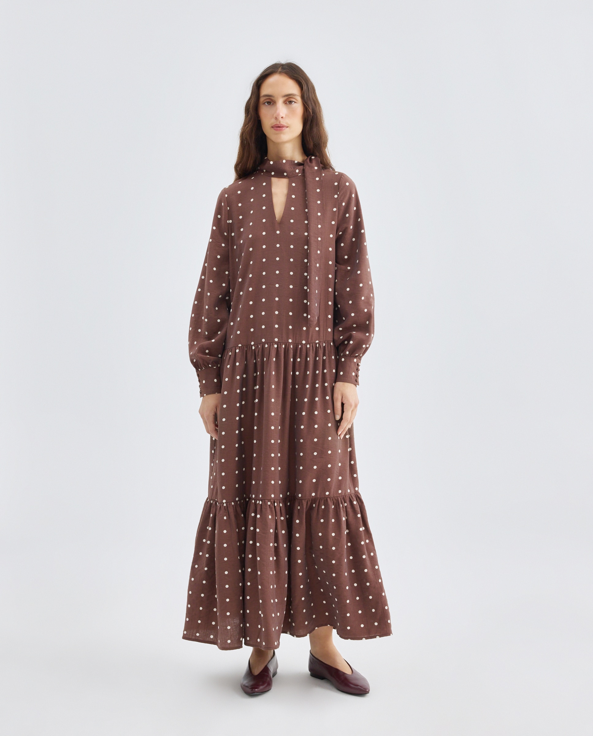 Imagen 0 de Vestido de mujer de lunares