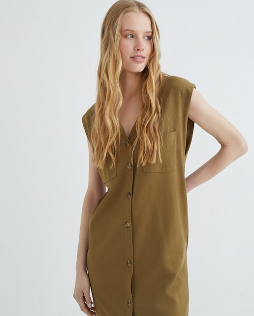 Imagen 0 de Vestido de mujer abotonado