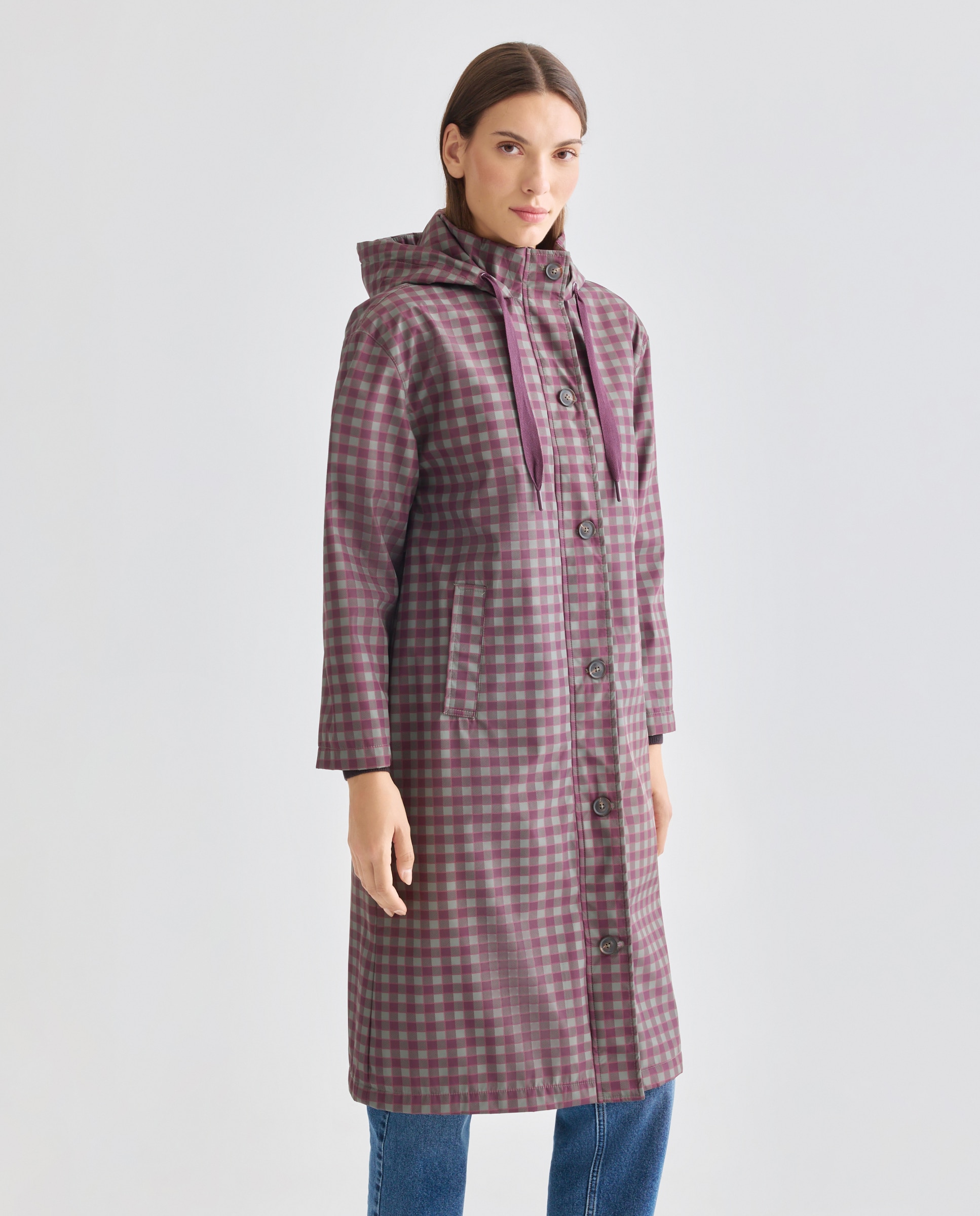 Imagen 0 de Parka nautica ligera de mujer con capucha