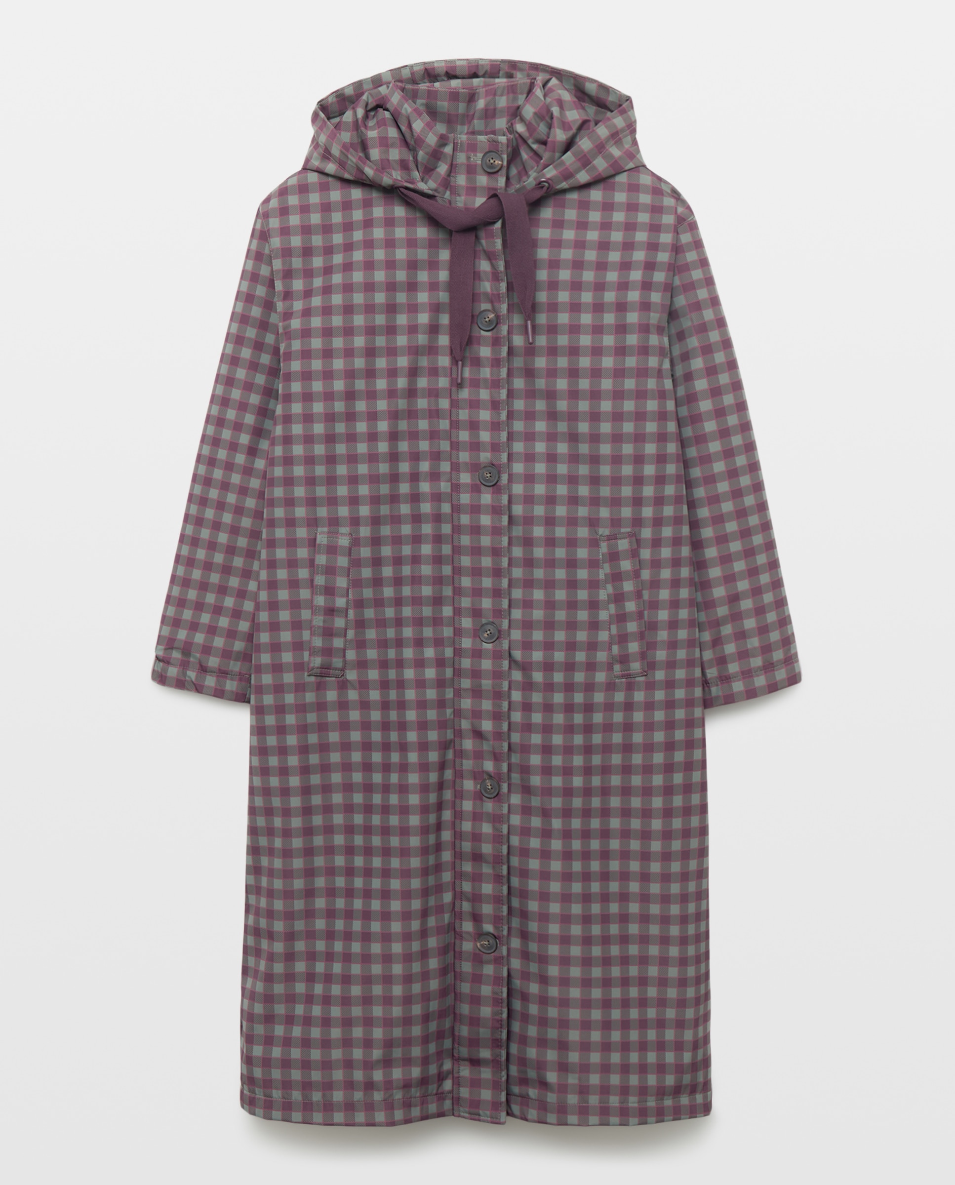 Parka nautica ligera de mujer con capucha Multicolor-5