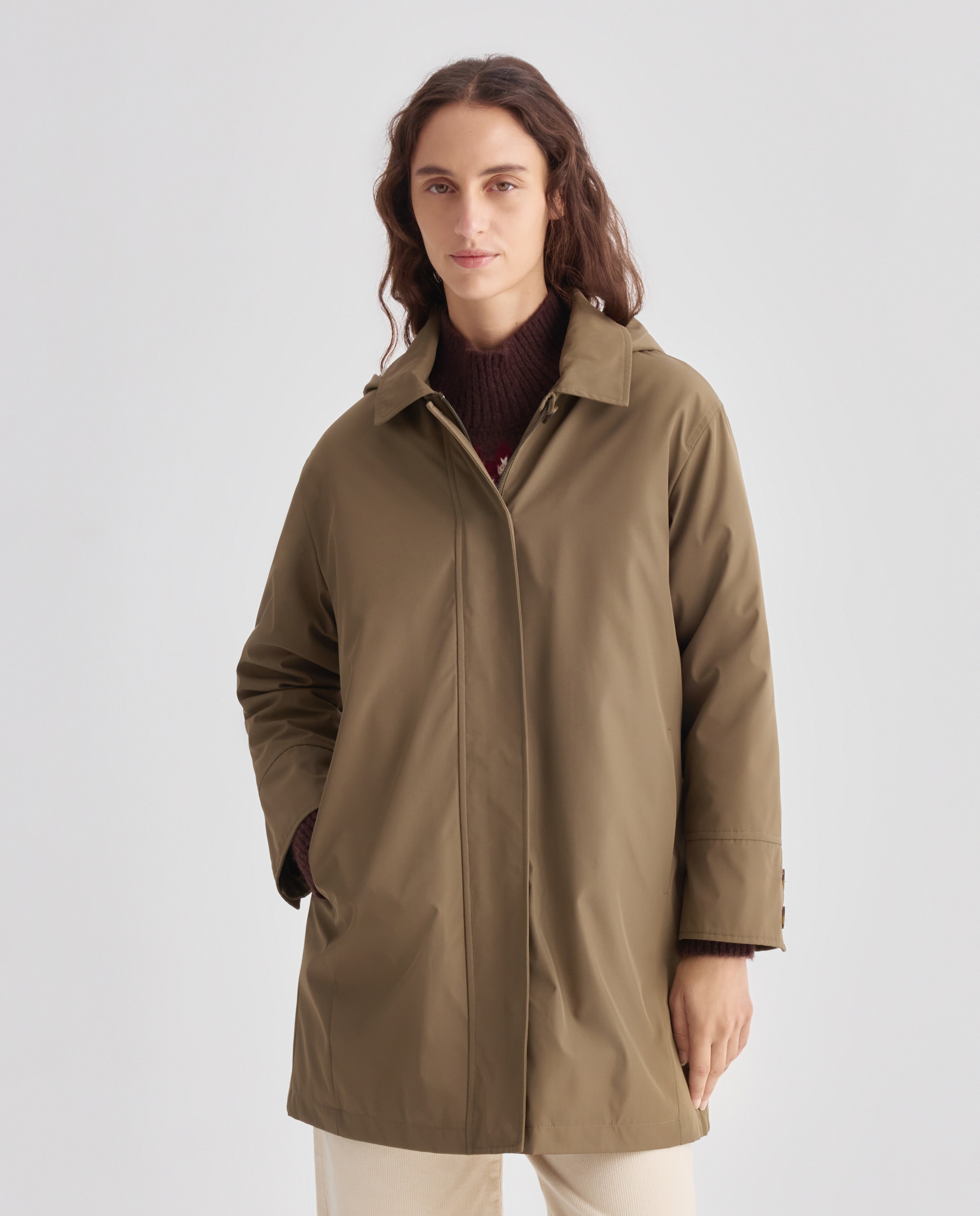 Imagen 0 de Parka náutica de mujer acolchada con capucha