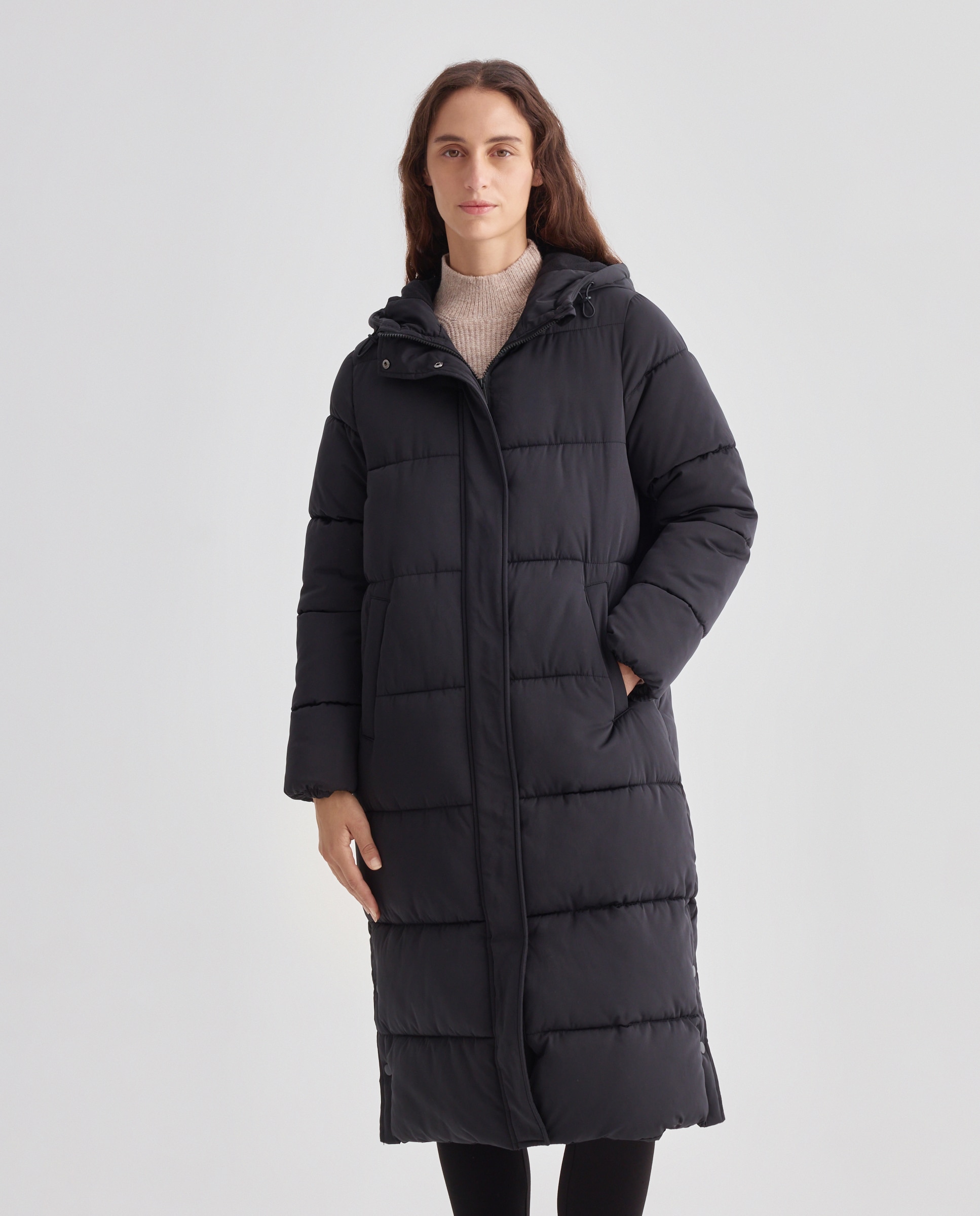 Imagen 0 de Parka de mujer acolchada con forro polar