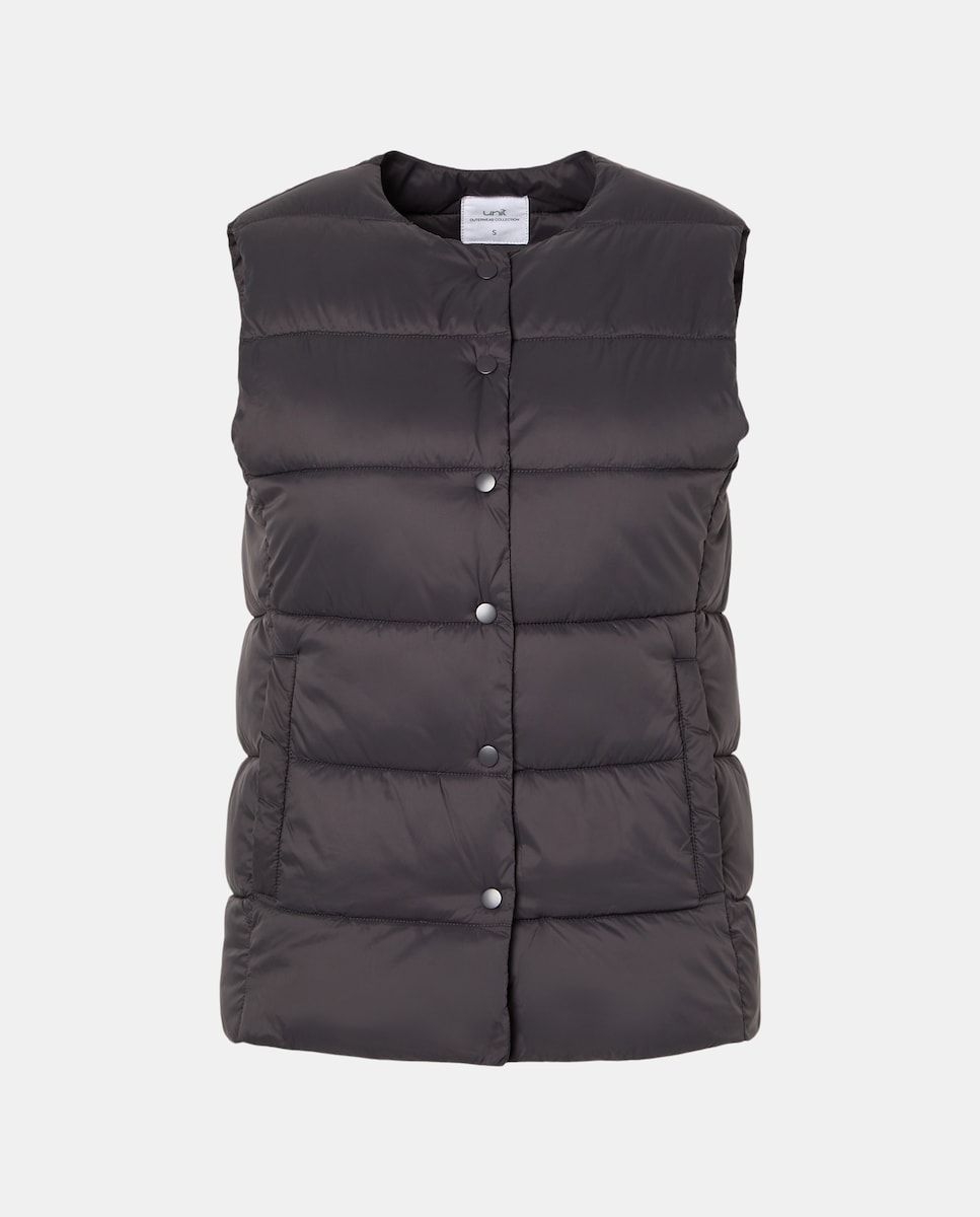 Chaleco de mujer acolchado ligero 400 Azul-4