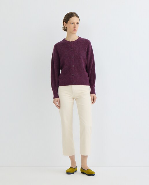 Imagen 0 de Cárdigan de mujer básico cuello caja