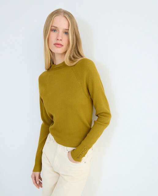 Imagen 0 de Jersey de mujer básico cuello perkins