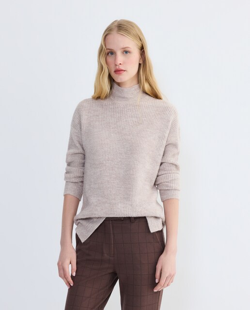 Imagen 0 de Jersey de mujer básico cuello perkins