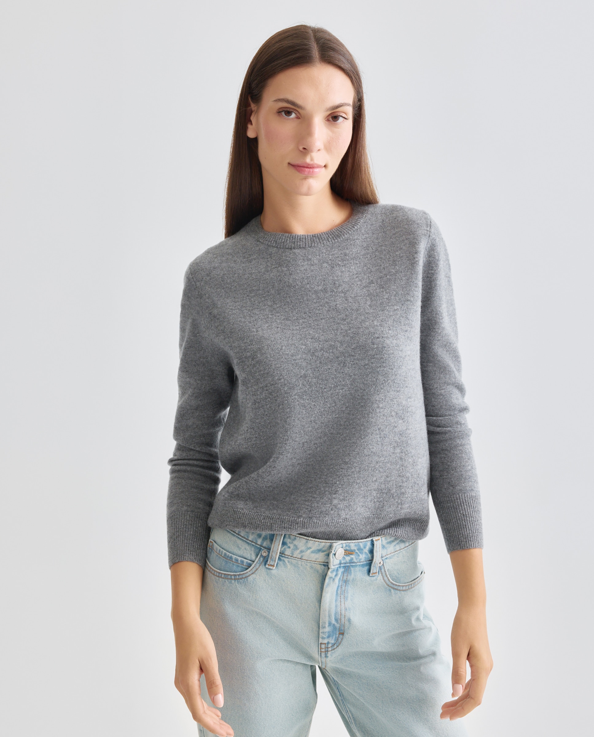 Imagen 0 de Jersey de mujer cuello caja 100% lana