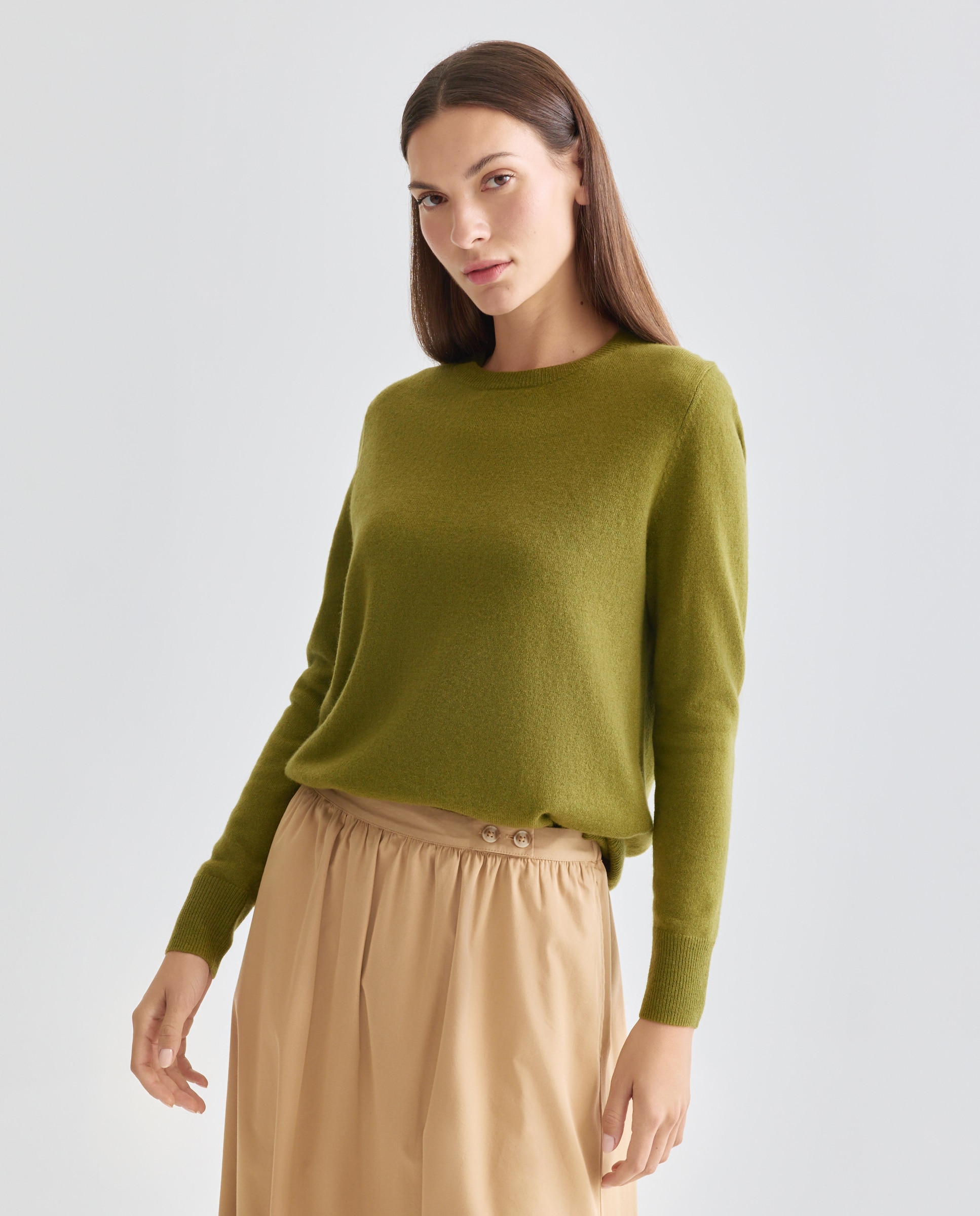 Imagen 0 de Jersey de mujer cuello caja 100% lana