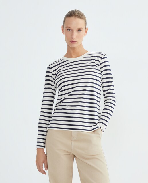 Imagen 0 de Camiseta mujer básica cuello redondo