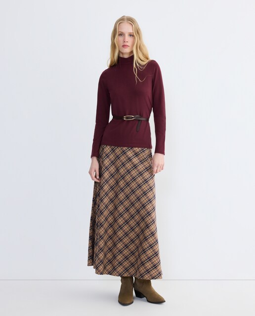 Imagen 0 de Camiseta mujer cuello alto