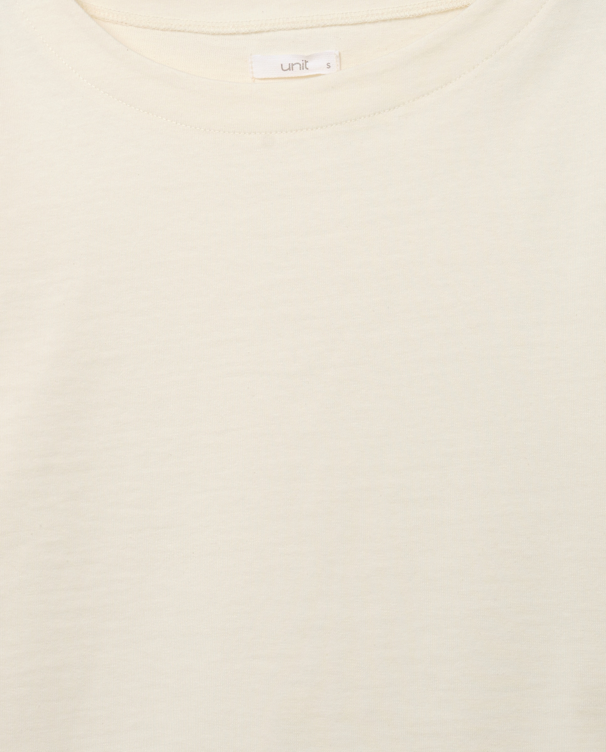 Camiseta de mujer cuello caja manga acampanada 120 Crudo-5