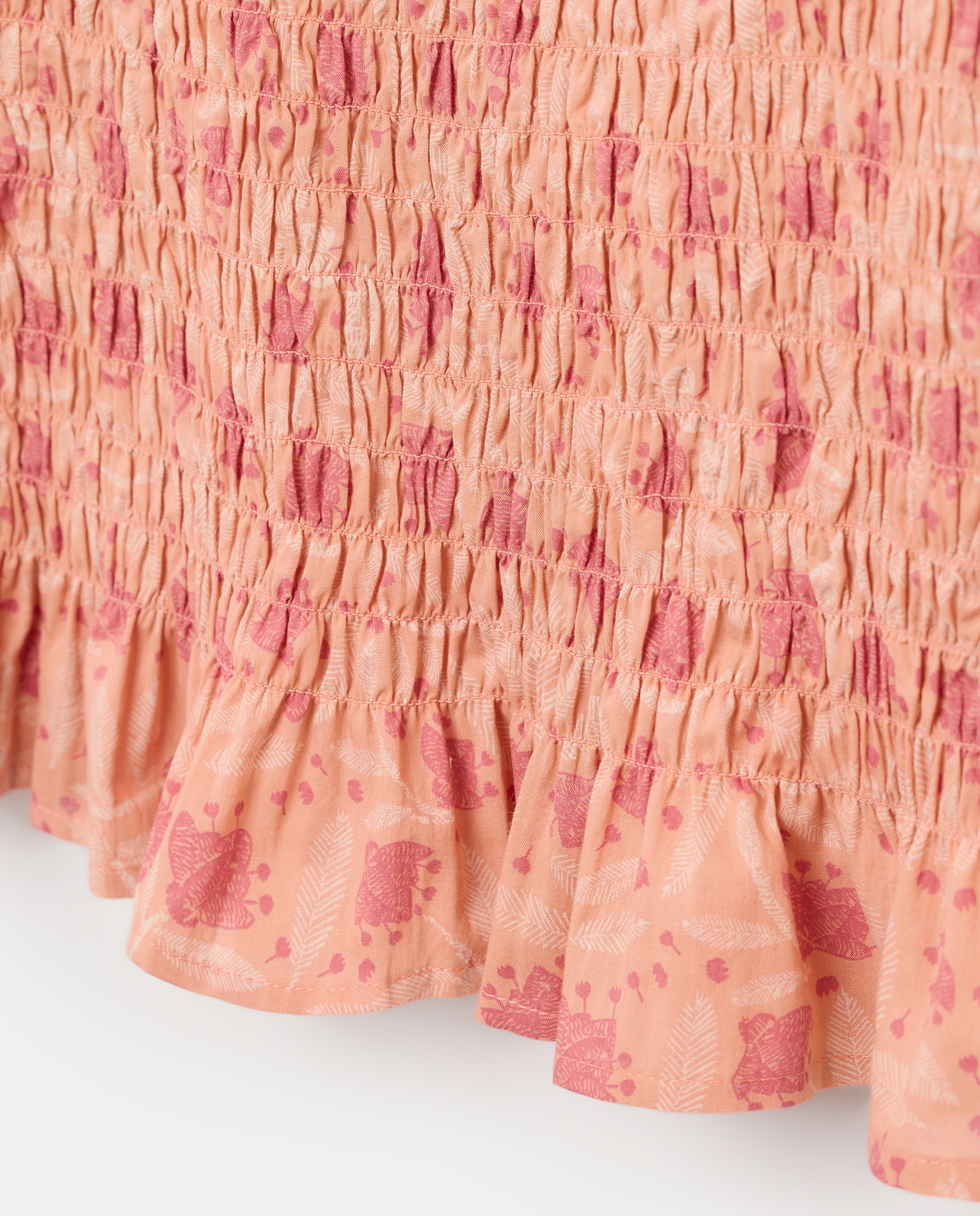 Blusa de mujer de flores total look Rosa-5