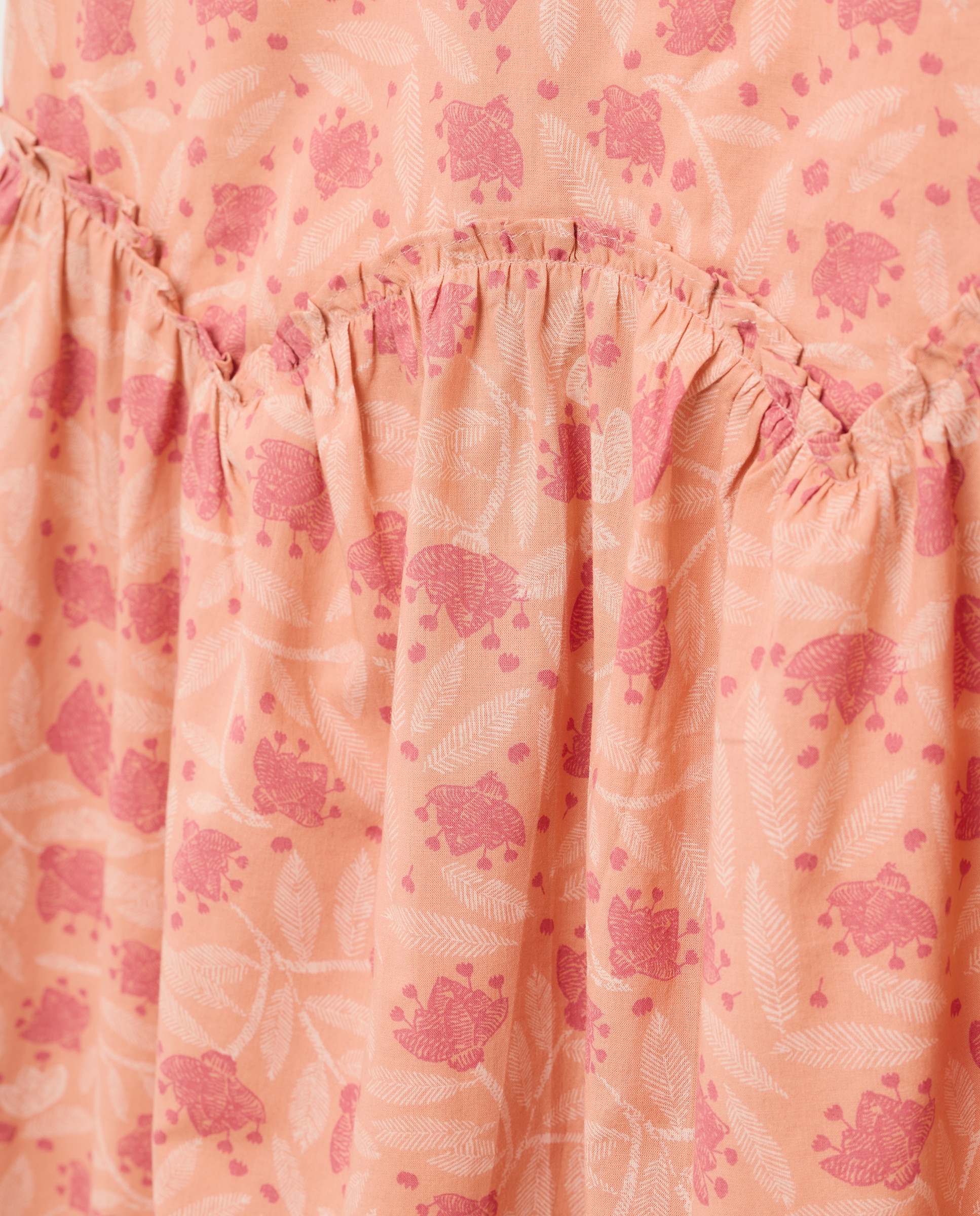 Falda de mujer de flores total look Rosa-5