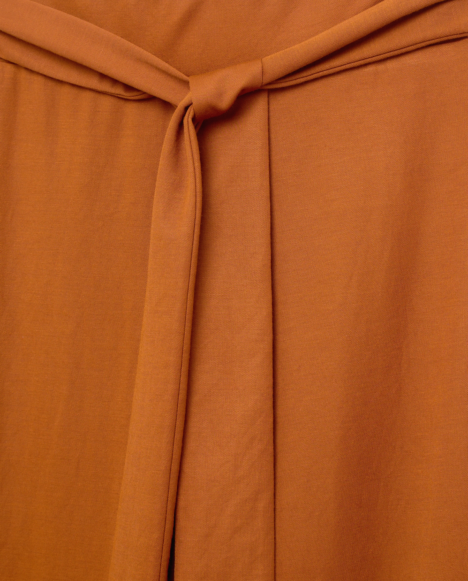 Pantalón de mujer ancho con lazada Toffee-5