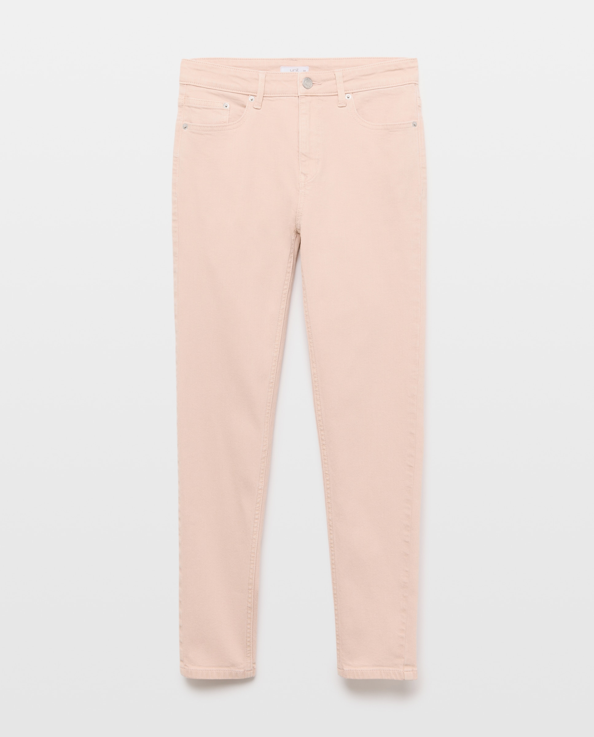 Pantalón de mujer skinny Rosa palo-4