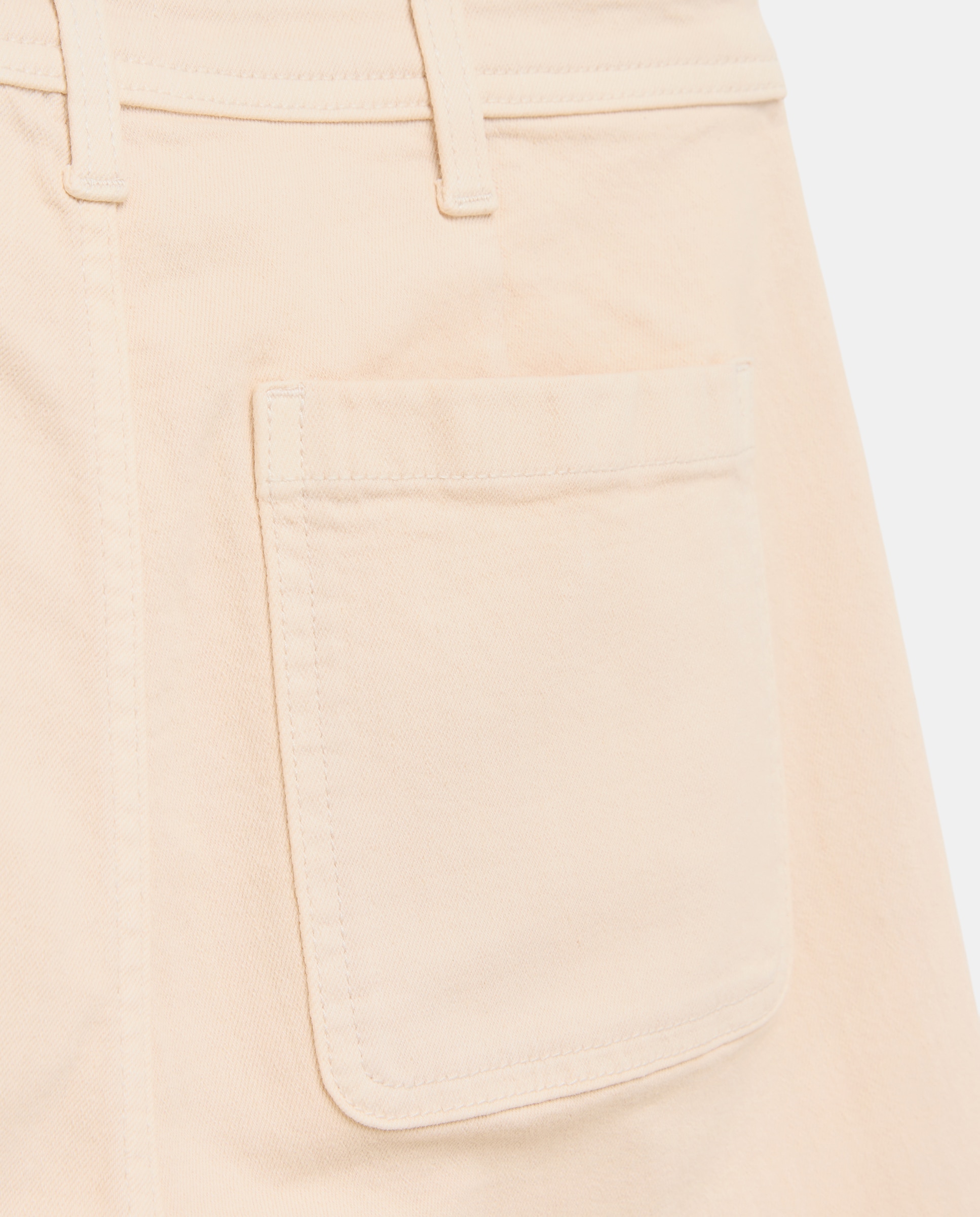 Pantalón de mujer wide-leg con bolsillos 120 Crudo-5