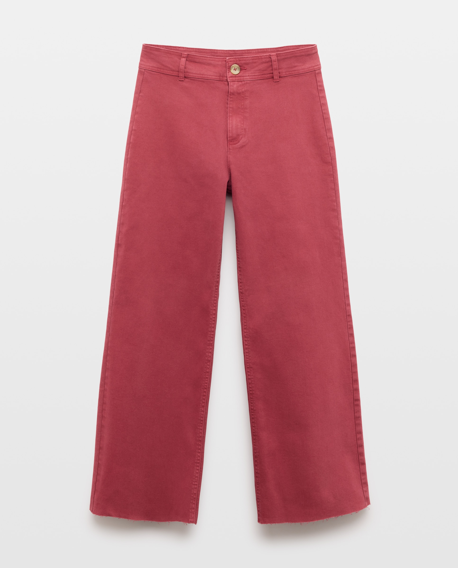 Pantalón de mujer culotte Rojo-4