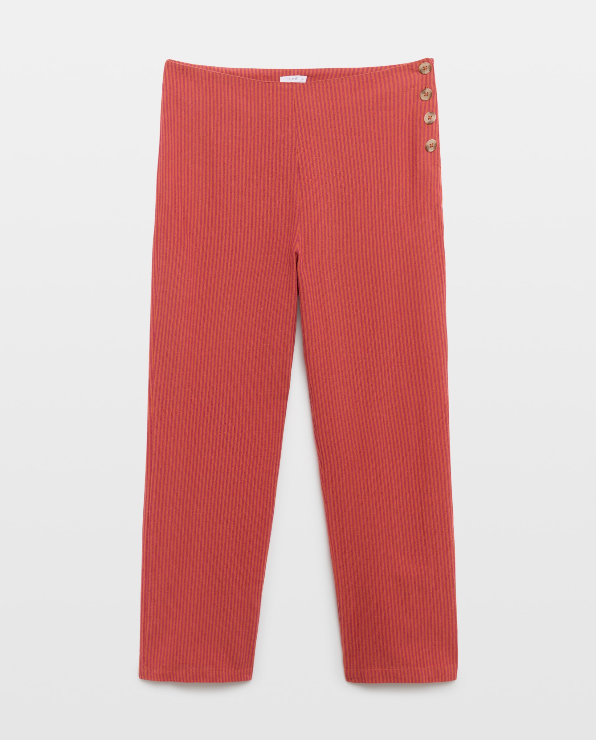 Imagen 0 de Pantalón de mujer de rayas total look