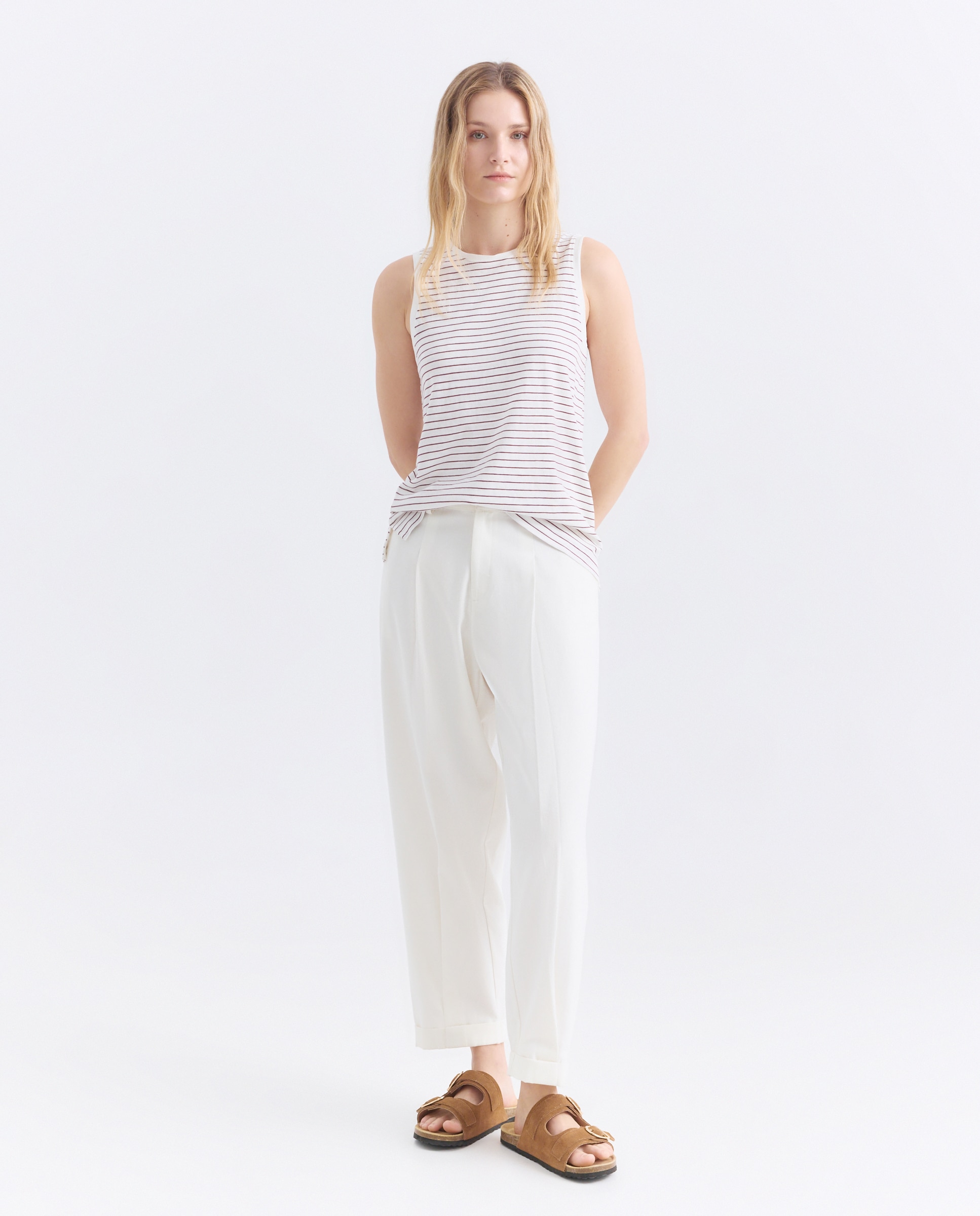 Imagen 0 de Pantalón de mujer pinzas