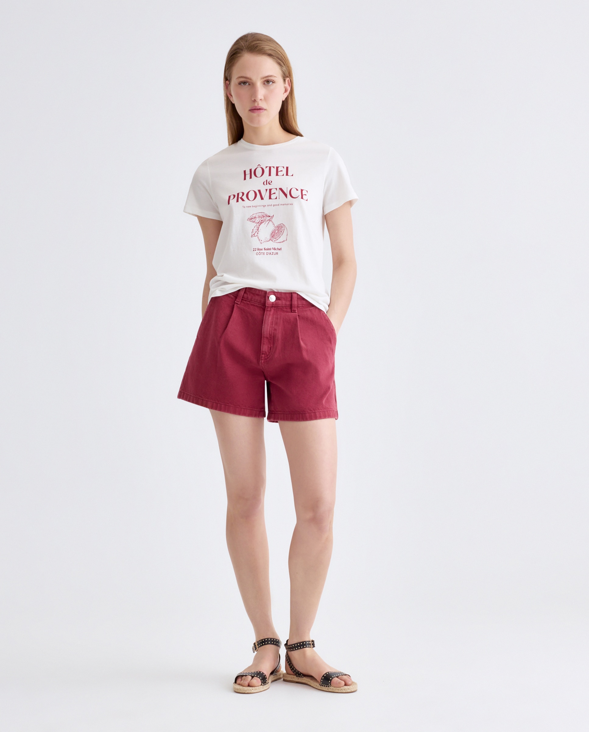 Imagen 0 de Short de mujer con pinzas